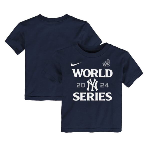 Toddler New York Yankees Nike Navy 2024 World Series T-Shirt, size 2T, NWT! - Picture 1 of 8